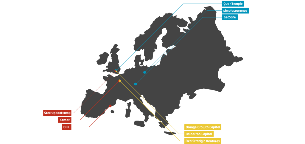 Insurtech Europe Map
